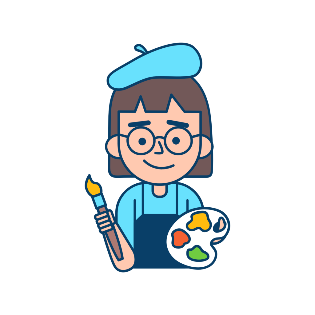 Brand refresh and rebranding illustration